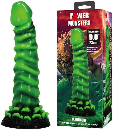 Power Monsters Dildo With Suction Cup Flesh