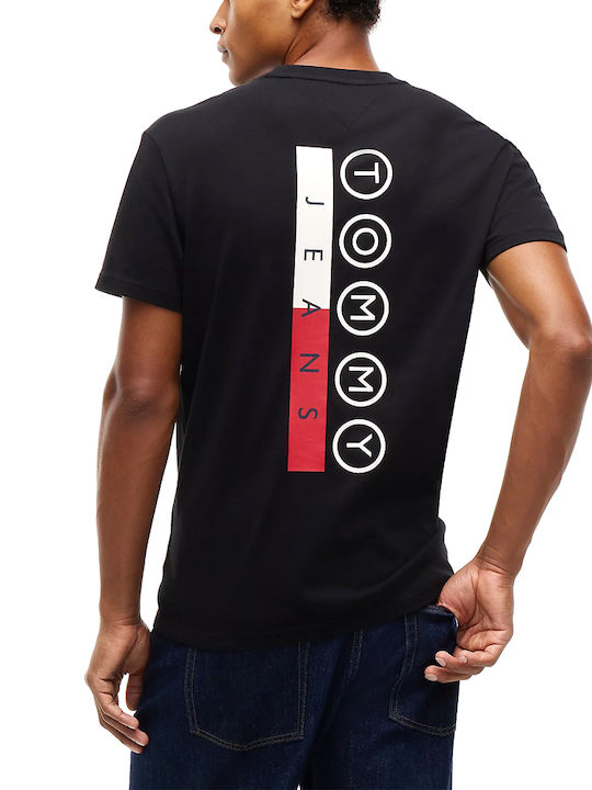 Tommy Hilfiger T-shirt Ecru Roșu Negru