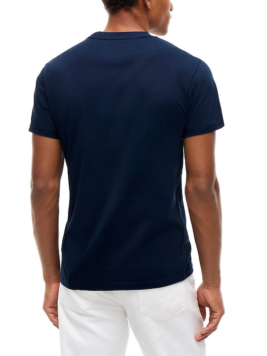 Tommy Hilfiger T-shirt Ecru Roșu Albastru