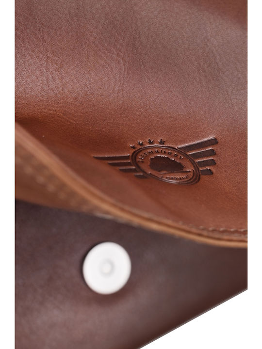 Leather Women's Shoulder Bag Brown