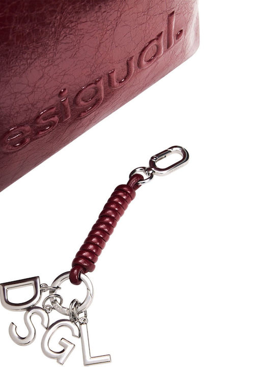 Half Logo Women's Backpack Red