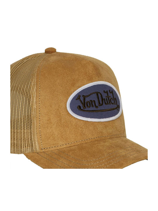 Von Dutch Unisex Καπελο Trucker Κιτρινο Vd 1 Ct Fur 17-yellow