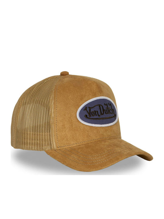 Von Dutch Unisex Καπελο Trucker Κιτρινο Vd 1 Ct Fur 17-yellow