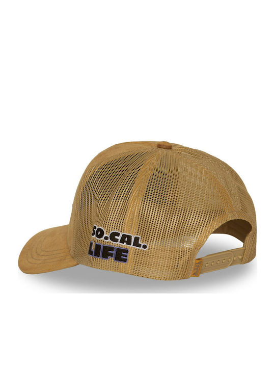 Von Dutch Unisex Καπελο Trucker Κιτρινο Vd 1 Ct Fur 17-yellow