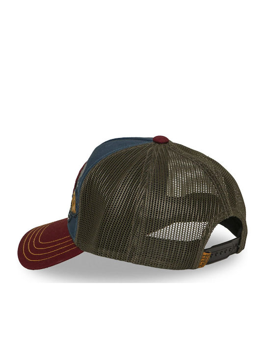 Von Dutch Unisex Pălărie Trucker Albastru Bordeaux Vd 1 Ct Patches 20-blue Bordeaux