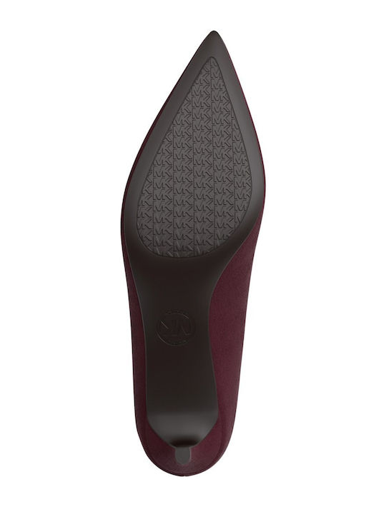 Alina Wildleder Pumps mit Absatzhöhe Burgundisch