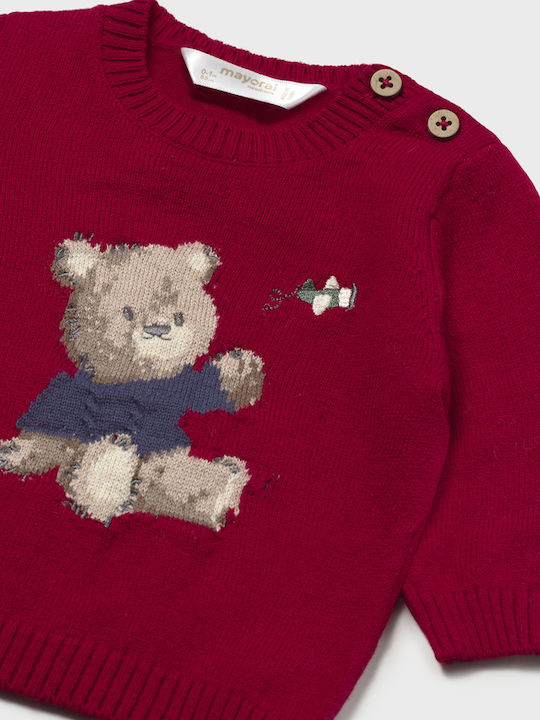 Kids Long-sleeved Red Top