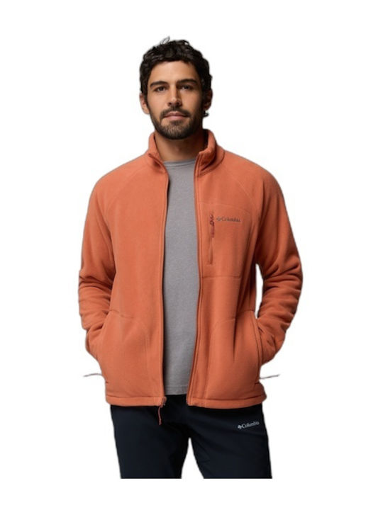 Fast Trek II Men's Fleece Jacket Orange
