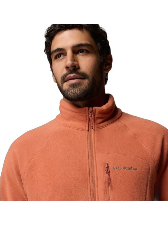 Fast Trek II Men's Fleece Jacket Orange