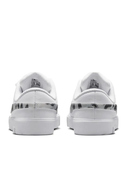 Essential Kids Sports Shoes Tennis Slip-On White