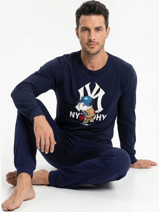 Nina Club Summer Men's Pyjamas Blue