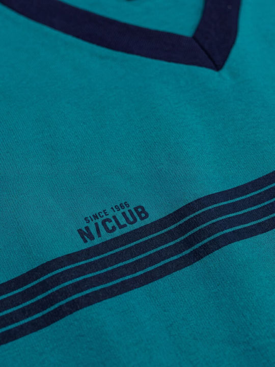 Nina Club Summer Men's Pyjamas Petrol Blue