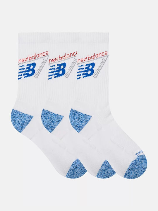 New Balance Sports Socks White 3 Pairs