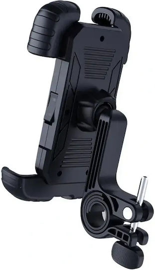 Anti Vibration 360° 4 Point Lock Bicycle & Motorcycle Mobile Phone Holder