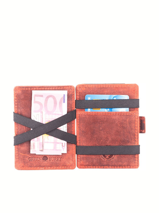 Portofel Dama Mic Din Piele Cu RFID Roșu