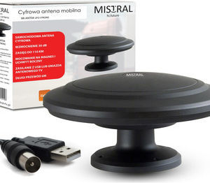 Mistral Mi-ant04 Antenă auto TV neagră