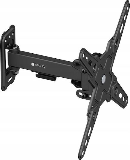 Techly Стенна стойка за TV 13-43'' Въртяща се и накланяща се До 20kg