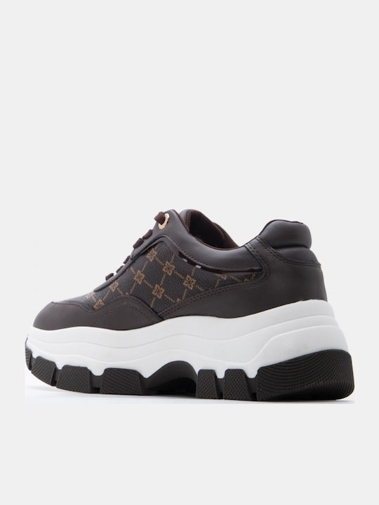 Flatforms Sneakers Dark Brown