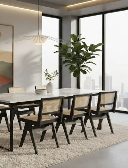 Theodore Wooden Dining Chairs Mauro 2 Pieces 44x51x78cm