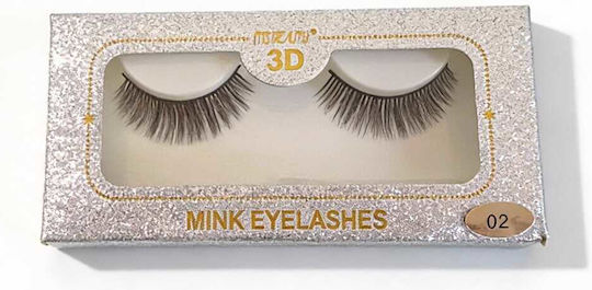 Gene false 3D Strip Lashes Mink 07