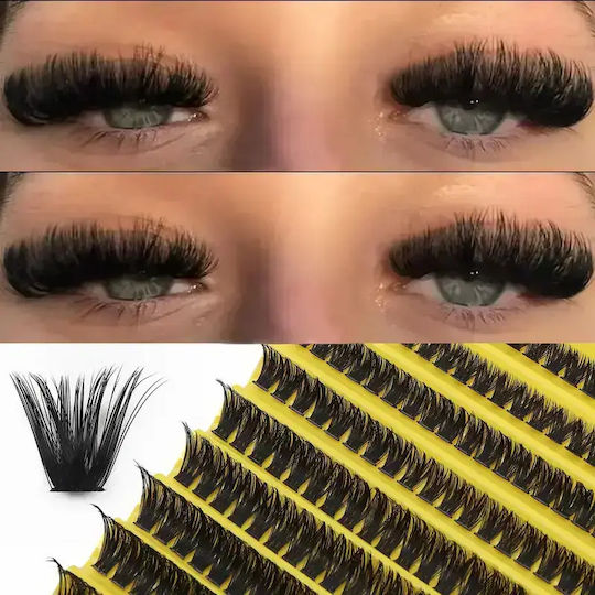 Set 200 bucăți Gene False Russian Volume False Eyelashes