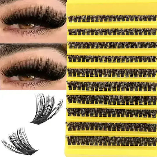 Set 200 bucăți Gene False Russian Volume False Eyelashes