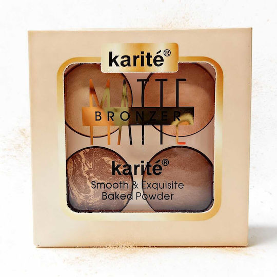 Paletă cu Fard de Pleoape Matifiant în Formă Solidă Bronzer