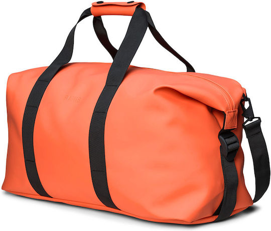 Rains Hilo Weekend Bag W3 Σακ Βουαγιάζ Ροζ Υφασμάτινο