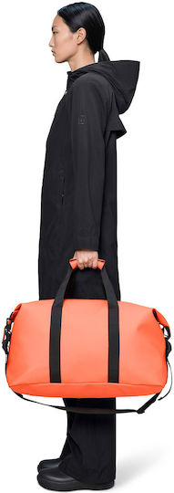 Rains Hilo Weekend Bag W3 Σακ Βουαγιάζ Ροζ Υφασμάτινο