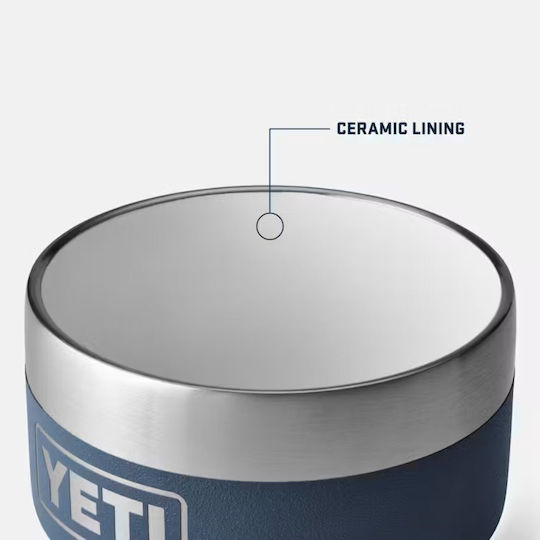 Yeti Rambler Pahar Termos din Oțel Inoxidabil 118ml Yeti Alb