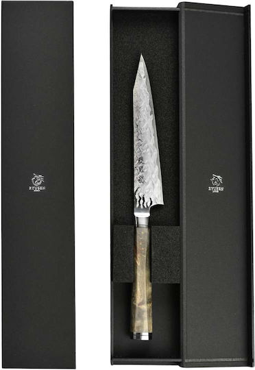 Ryusen Fleischmesser aus Damaszener Stahl 26cm