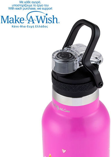 Nava We Care Kids Water Bottle Unicorns Thermos Pink Unicorn 500ml
