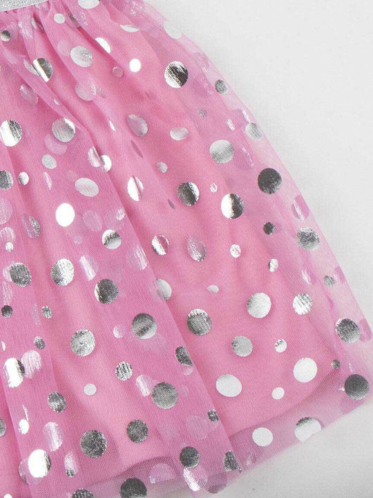 Minnie Mouse Παιδικό Φόρεμα Ροζ