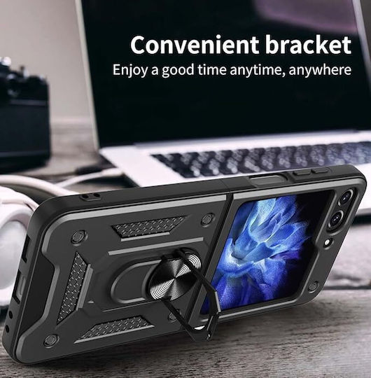 Orso Orso Combo Ringstand Back Cover Black for Galaxy Z Flip7