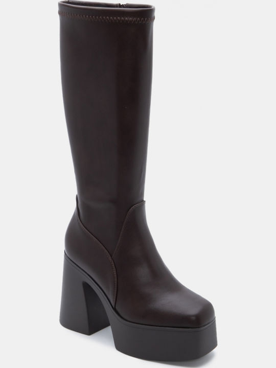 Damenstiefel Braun