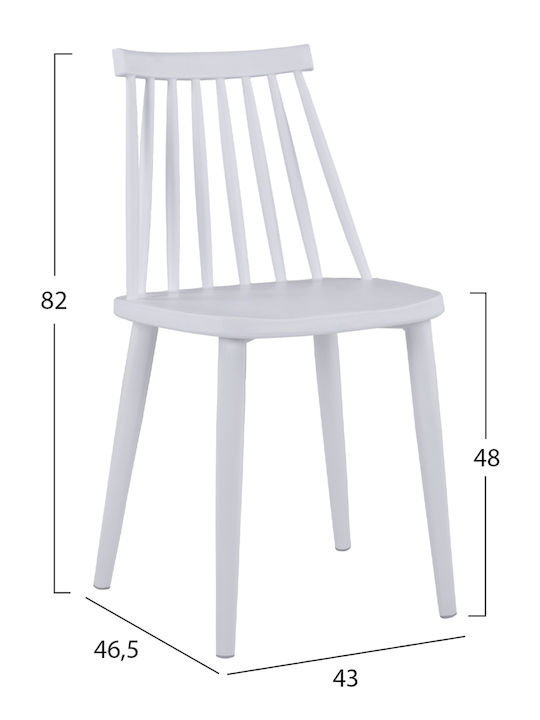 Esszimmermöbel-Set Paloma Mit 4 Stücken 120x70cm