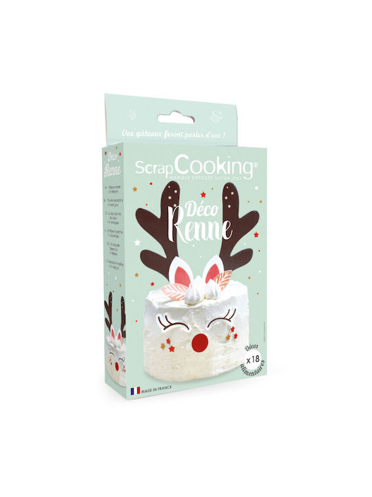 Scrap Cooking Διακοσμητικό Τραπεζιού με Τάρανδο Scrap Cooking Διακοσμητικό Τραπεζιού με Τάρανδο