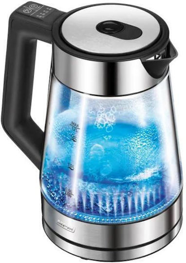 MPM Βραστήρας 1.7lt 2200W Ασημί