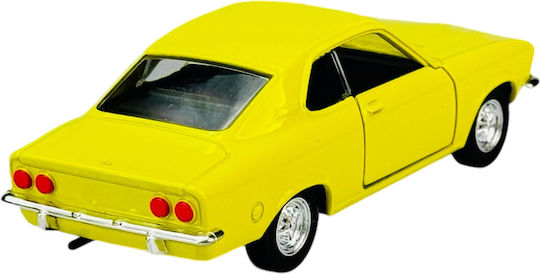 Welly 1970 Opel Manta A Gelb Maßstab 1:34 43814
