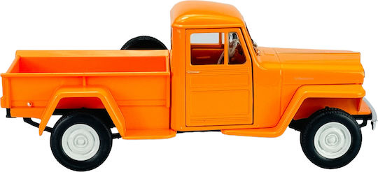 Welly 1947 Jeep Willys Pickup Orange Maßstab 1:24 24116
