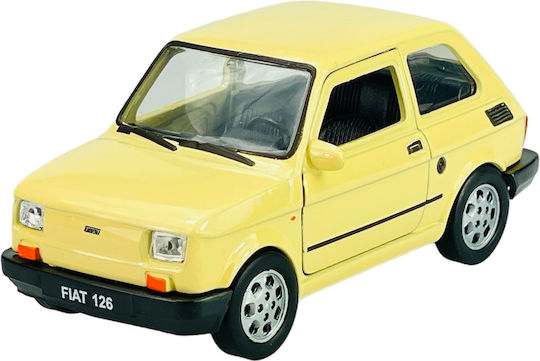 Welly Fiat 126p Μπεζ 1:34 42372