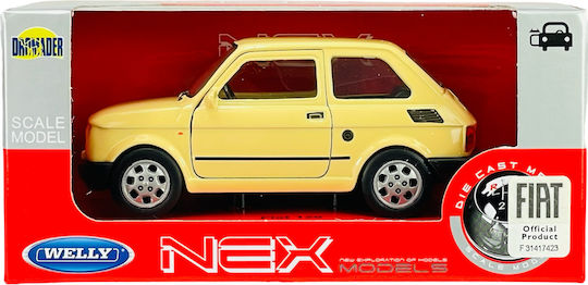 Welly Fiat 126p Μπεζ 1:34 42372