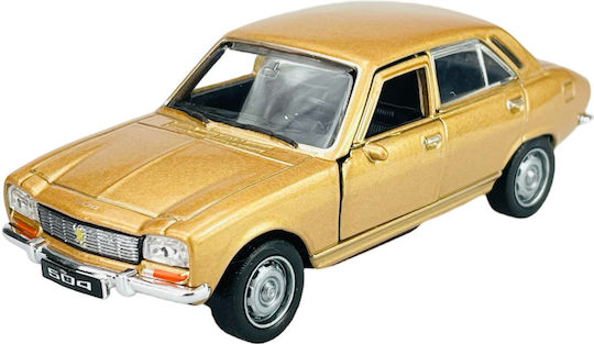 Welly Old Timer 1975 Peugeot 504 Auriu 1:34 42394