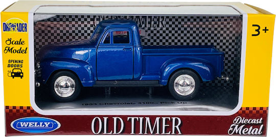 Welly Old Timer 1953 Chevrolet 3100 Pickup Blau Maßstab 1:34 43708