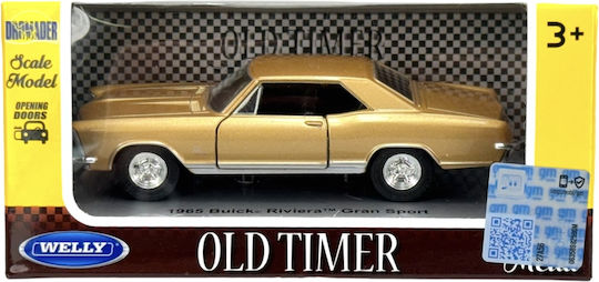 Welly Old Timer 1965 Buick Riviera Gran Sport Златист 1:34 43732