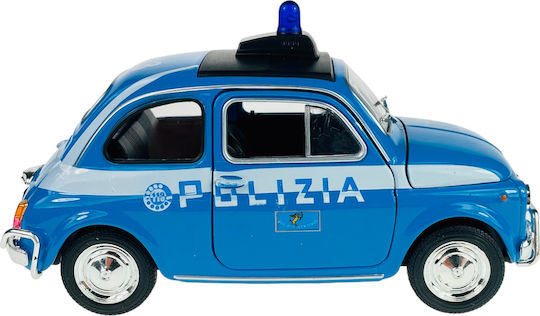 Welly Fiat Nuova 500 Police 1:24 22515