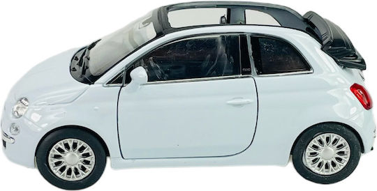Welly 2010 Fiat 500c Blue Scale 1:34 43612