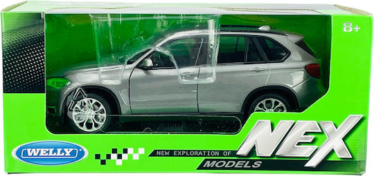 Welly BMW X5 F15 Сребрист 1:24 24052