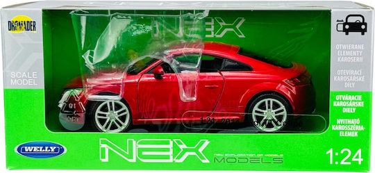 Welly 2014 Audi TT Coupe Червен 1:24 24057