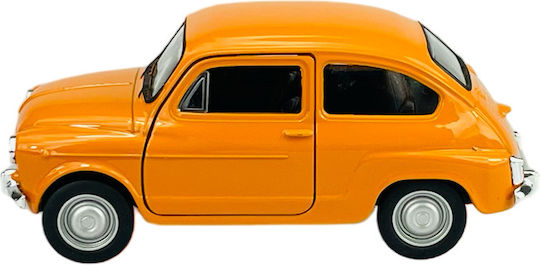 Welly Old Timer Fiat 600 Πορτοκαλι 1:34 43772